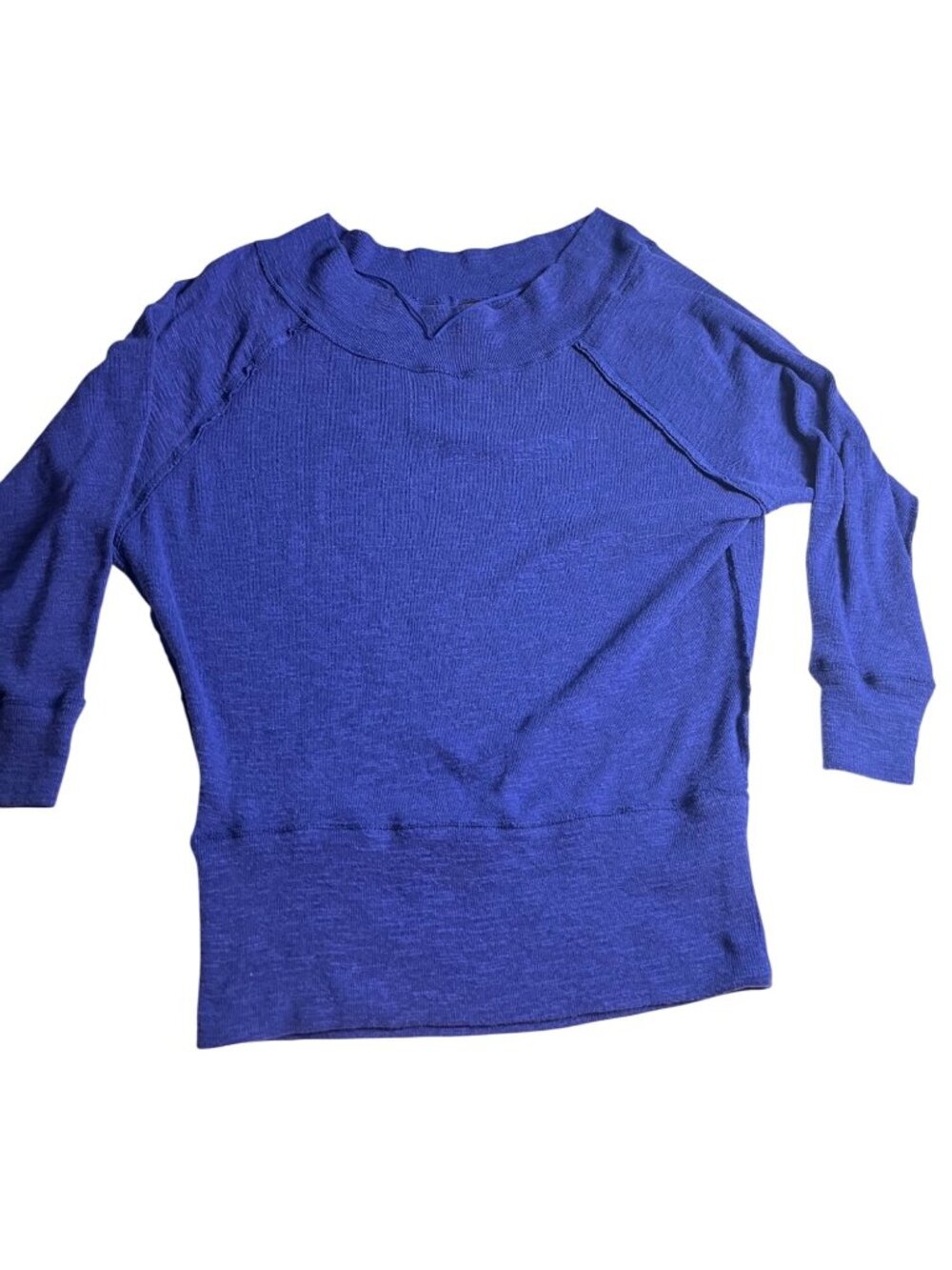 We The Free Free People Off Shoulder Top purple M Dolman Sleeves comfort